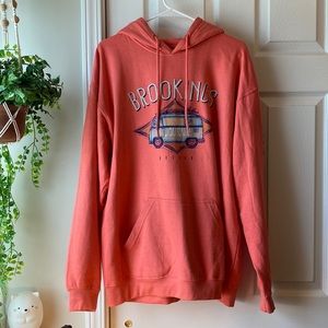 Coral Pink hoodie from Brookings, Oregon by Journey Van Hoodie